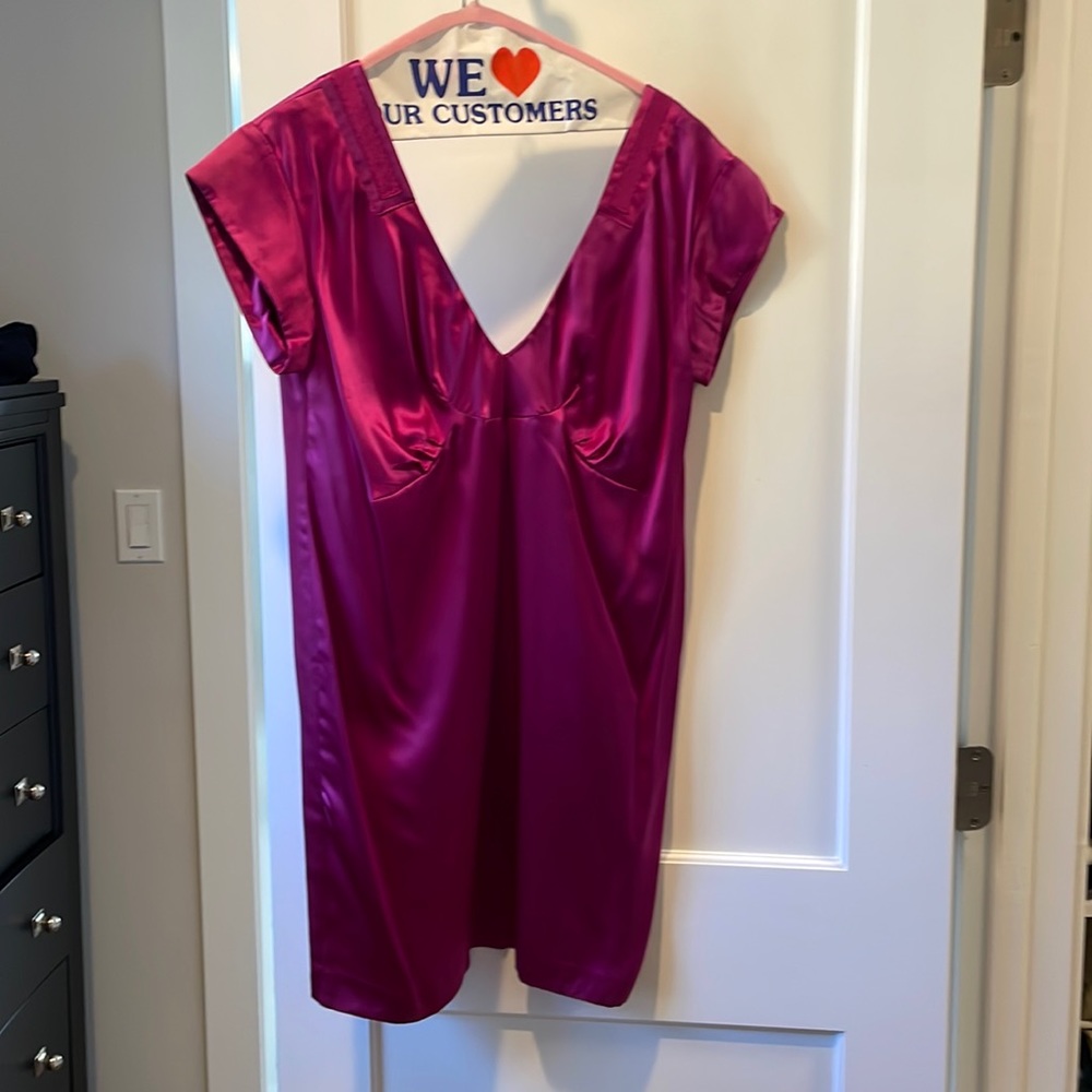 See by Chloe Dress, beautiful, sexy purple mini with deep V back